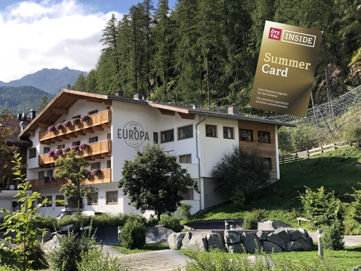 Gaestehaus Europa Solden Ngoại thất bức ảnh